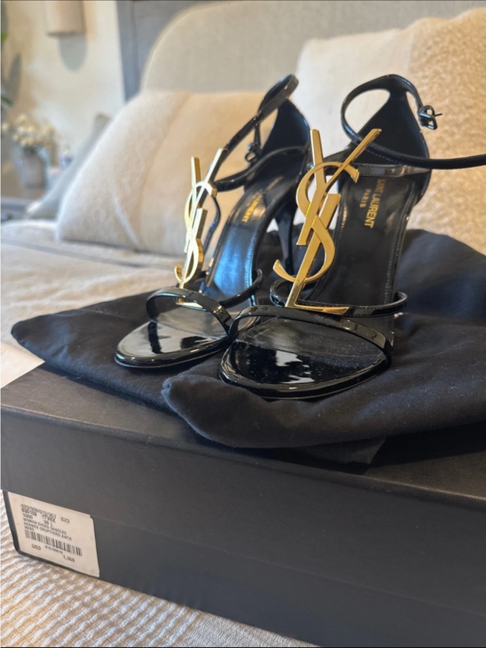 Authentic YSL heels gorgeous